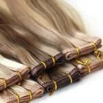 Luxe russian flatweft hair weft weave