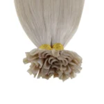 white blonde utip hair