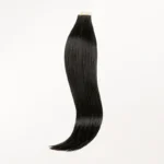 Remy Tape-In Hair Extensions- #1B Dark Brown (50g Pack) | Signature Range
