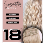 Pu clip in 18